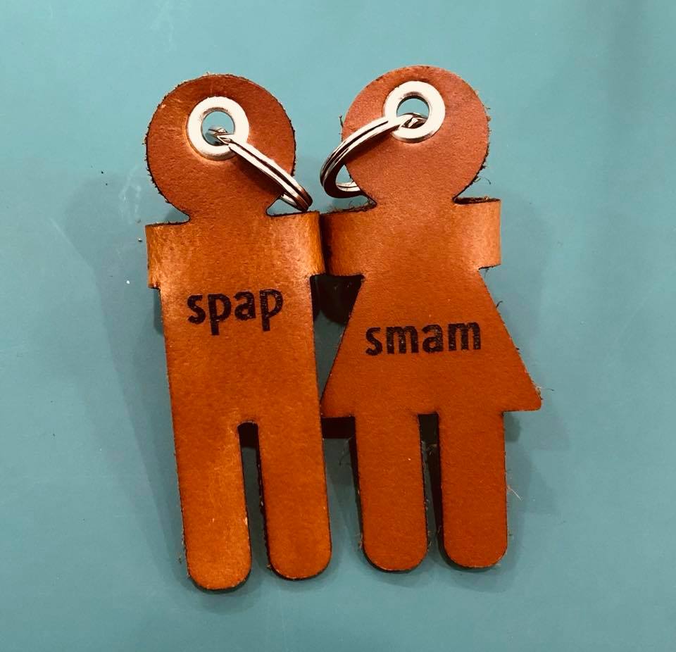 leuke sleutelhangers van leer